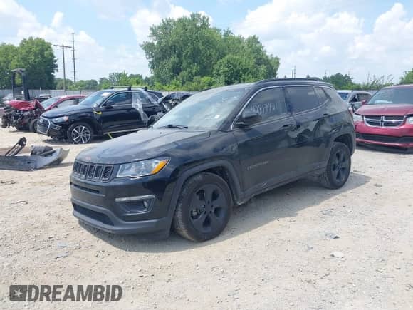 2020 Jeep Compass Latitude z VIN 3C4NJCBB5LT162507, wystawiony jako IAAI lot #42817721 z przebiegiem 88 478 mil mil oraz . Historia ofert i sprzedaży dostępna na DreamBid. Obrazek 2.