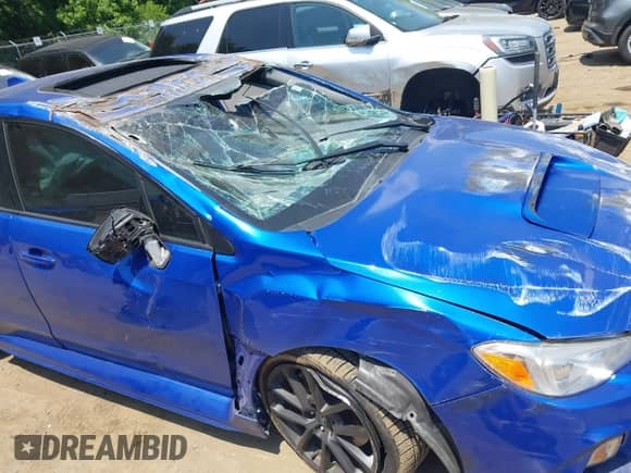 2021 Subaru WRX Premium with VIN JF1VA1C6XM9807108, listed as a IAAI auction lot 42584866 with 59,475 mi miles and . Bid and sale history available at DreamBid. Image 17.