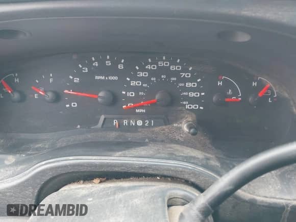 2005 Ford Econoline Cargo with VIN 1FTRE14W45HA28566, listed as a IAAI auction lot 42875904 with 216,247 mi miles and . Bid and sale history available at DreamBid. Image 7.