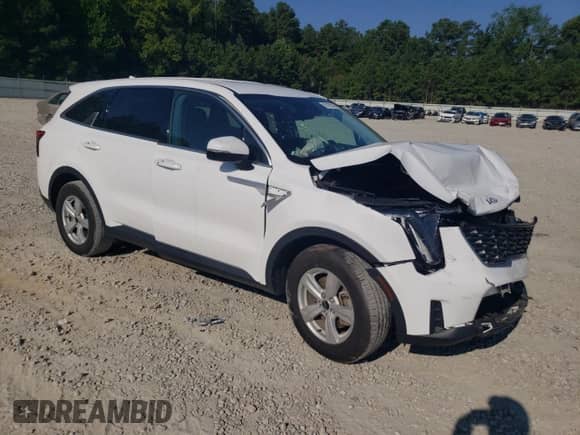 2024 Kia Sorento LX with VIN 5XYRG4JC2RG269949, listed as a Copart auction lot 67199345 with 33,290 mi miles and Salvage title. Bid and sale history available at DreamBid. Image 4.