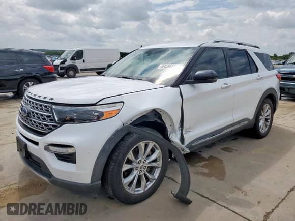 2020 Ford Explorer Limited с VIN 1FMSK7FH1LGA26526, выставлен на аукционе Copart как лот 64596695 с пробегом 117 455 миль миль и Чистый • Clean title. История ставок и продаж доступна на DreamBid. Изображение 1.