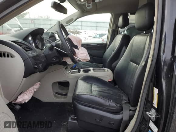 2014 Dodge Grand Caravan Crew z VIN 2C4RDGDGXER375810, wystawiony jako Copart lot #43186295 z przebiegiem 173 172 mil mil oraz Czysty tytuł • Clean title. Historia ofert i sprzedaży dostępna na DreamBid. Obrazek 7.