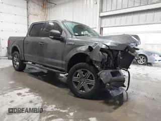 2018 Ford F-150 XLT z VIN 1FTEW1EP2JFD27417, wystawiony jako IAAI lot #43161869 z przebiegiem 93 300 mil mil oraz . Historia ofert i sprzedaży dostępna na DreamBid. Obrazek 1.