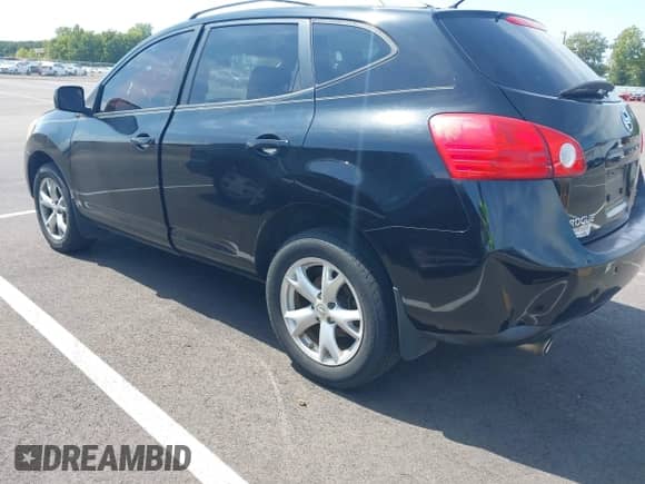 2008 Nissan Rogue S with VIN JN8AS58T58W306408, listed as a IAAI auction lot 43168364 with 242,907 mi miles and . Bid and sale history available at DreamBid. Image 3.