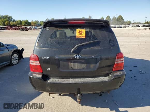 2003 Toyota Highlander с VIN JTEGF21AX30109341, выставлен на аукционе Copart как лот 85894545 с пробегом 179 536 миль миль и Чистый • Clean title. История ставок и продаж доступна на DreamBid. Изображение 6.