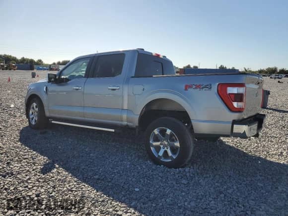 2022 Ford F-150 Lariat with VIN 1FTFW1E88NKF15515, listed as a Copart auction lot 86834315 with 48,129 mi miles and Salvage title. Bid and sale history available at DreamBid. Image 2.