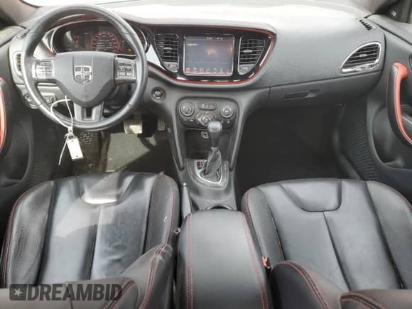 2015 Dodge Dart GT with VIN 1C3CDFEB1FD166595, listed as a Copart auction lot 83994025 with 81,717 mi miles and Salvage title. Bid and sale history available at DreamBid. Image 8.