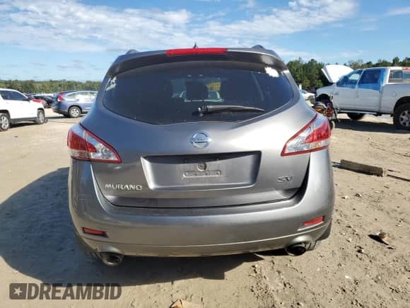 2013 Nissan Murano SV с VIN JN8AZ1MU0DW202695, выставлен на аукционе Copart как лот 85917205 с пробегом 181 388 миль миль и Списание • Salvage title. История ставок и продаж доступна на DreamBid. Изображение 6.