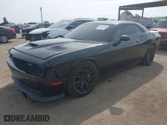 2018 Dodge Challenger SRT Hellcat with VIN 2C3CDZC95JH177838, listed as a IAAI auction lot 41677015 with 54,999 mi miles and . Bid and sale history available at DreamBid. Image 2.