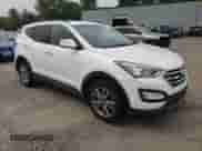 2014 Hyundai Santa Fe z VIN 5XYZU3LA9EG125162, wystawiony jako Copart lot #71719155 z przebiegiem 97 306 mil mil oraz Czysty tytuł • Clean title. Historia ofert i sprzedaży dostępna na DreamBid. Obrazek 4.