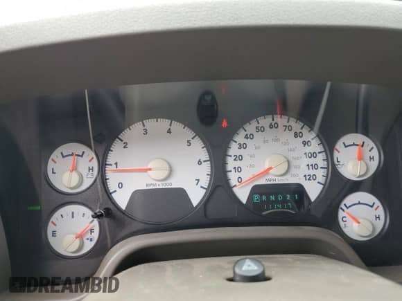 2007 Dodge 1500 Laramie with VIN 1D7HU18287S122564, listed as a Copart auction lot 65227095 with 111,417 mi miles and Salvage title. Bid and sale history available at DreamBid. Image 9.