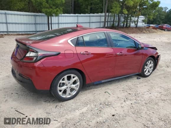 2019 Chevrolet Volt Premier с VIN 1G1RB6S53KU117329, выставлен на аукционе Copart как лот 80157395 с пробегом 56 081 миль миль и Списание • Salvage title. История ставок и продаж доступна на DreamBid. Изображение 3.