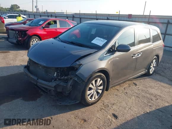 2015 Honda Odyssey EX с VIN 5FNRL5H46FB052844, выставлен на аукционе IAAI как лот 43357522 с пробегом 130 583 миль миль и . История ставок и продаж доступна на DreamBid. Изображение 2.