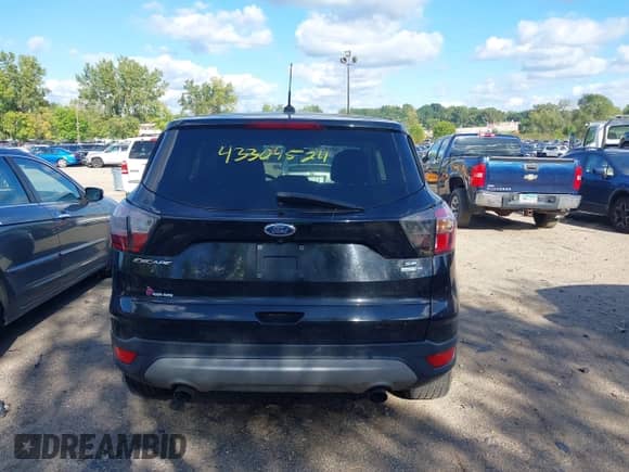 2017 Ford Escape SE with VIN 1FMCU9GD0HUA12356, listed as a IAAI auction lot 43304524 with 104,565 mi miles and . Bid and sale history available at DreamBid. Image 16.