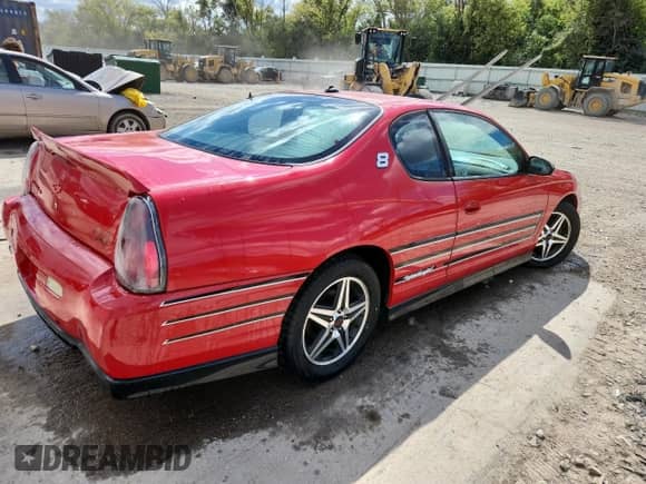 2004 Chevrolet Monte Carlo SS Supercharged с VIN 2G1WZ151449448074, выставлен на аукционе Copart как лот 71521455 с пробегом 118 469 миль миль и На запчасти • Non repairable. История ставок и продаж доступна на DreamBid. Изображение 3.