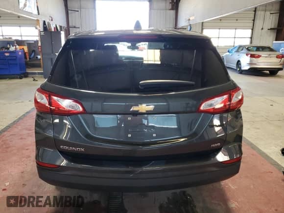 2020 Chevrolet Equinox LS with VIN 3GNAXSEV2LS577360, listed as a Copart auction lot 85677605 with Not provided miles and Salvage title. Bid and sale history available at DreamBid. Image 6.