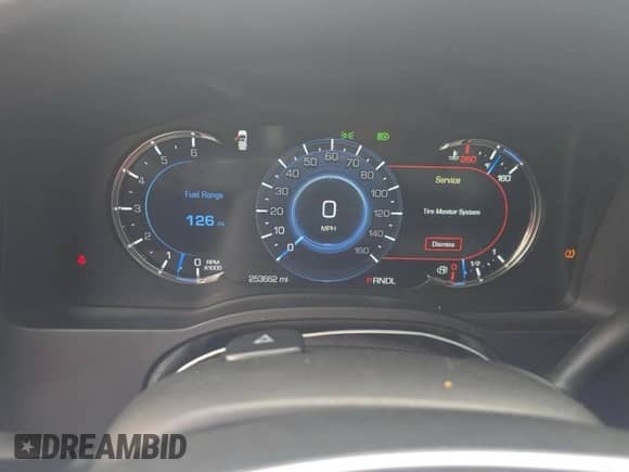 2020 Cadillac Escalade ESV Luxury with VIN 1GYS4HKJ7LR307046, listed as a Copart auction lot 90058185 with 253,662 mi miles and Clean title. Bid and sale history available at DreamBid. Image 8.