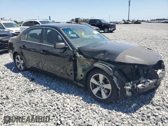 2006 BMW 5 Series с VIN WBANF33536CS35820, выставлен на аукционе Copart как лот 56632085 с пробегом 117 096 миль миль и Списание • Salvage title. История ставок и продаж доступна на DreamBid. Изображение 4.