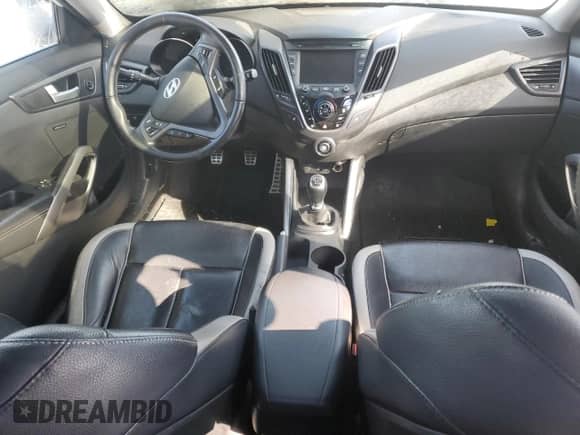 2013 Hyundai Veloster Turbo с VIN KMHTC6AE7DU151283, выставлен на аукционе Copart как лот 48415415 с пробегом Не указан миль и На запчасти • Non repairable. История ставок и продаж доступна на DreamBid. Изображение 8.