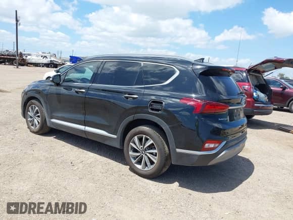 2020 Hyundai Santa Fe SEL with VIN 5NMS33AD4LH214710, listed as a IAAI auction lot 43045264 with 45,308 mi miles and . Bid and sale history available at DreamBid. Image 3.