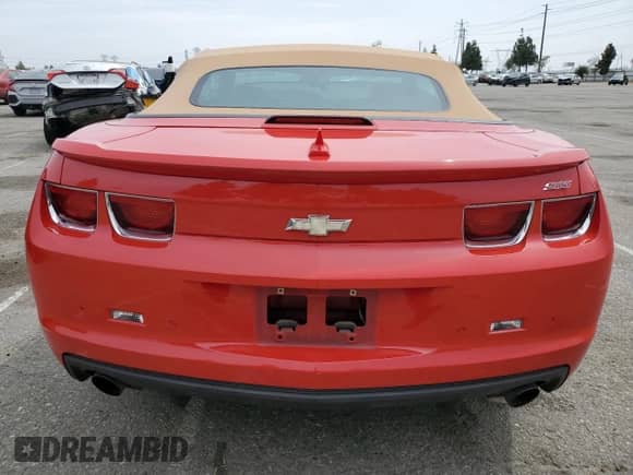 2011 Chevrolet Camaro 2SS with VIN 2G1FK3DJ7B9162315, listed as a Copart auction lot 58988795 with 110,654 mi miles and Clean title. Bid and sale history available at DreamBid. Image 6.