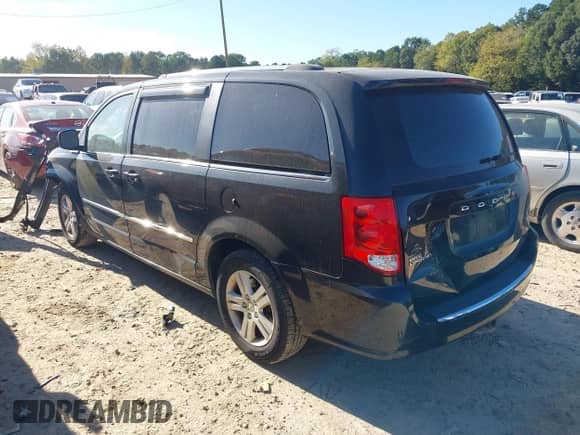 2013 Dodge Grand Caravan Crew with VIN 2C4RDGDG4DR754526, listed as a IAAI auction lot 43370850 with 111,513 mi miles and . Bid and sale history available at DreamBid. Image 3.