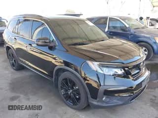 2021 Honda Pilot Special Edition z VIN 5FNYF5H27MB045707, wystawiony jako IAAI lot #43023503 z przebiegiem 70 400 mil mil oraz . Historia ofert i sprzedaży dostępna na DreamBid. Obrazek 1.