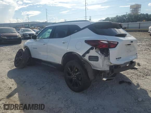 2021 Chevrolet Blazer RS с VIN 3GNKBERS8MS571584, выставлен на аукционе Copart как лот 67724225 с пробегом 41 973 миль миль и Списание • Salvage title. История ставок и продаж доступна на DreamBid. Изображение 2.