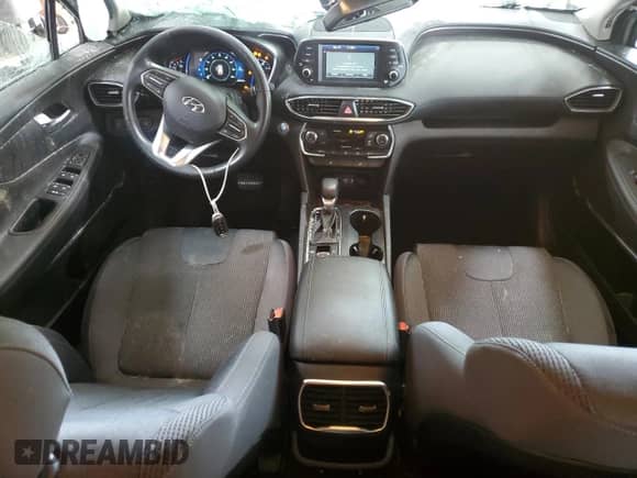 2020 Hyundai Santa Fe SEL with VIN 5NMS3CAD8LH209025, listed as a Copart auction lot 84396015 with 57,297 mi miles and Salvage title. Bid and sale history available at DreamBid. Image 8.