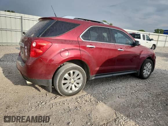 2011 Chevrolet Equinox LTZ with VIN 2CNFLGE53B6315606, listed as a Copart auction lot 64586065 with 226,007 mi miles and Salvage title. Bid and sale history available at DreamBid. Image 3.