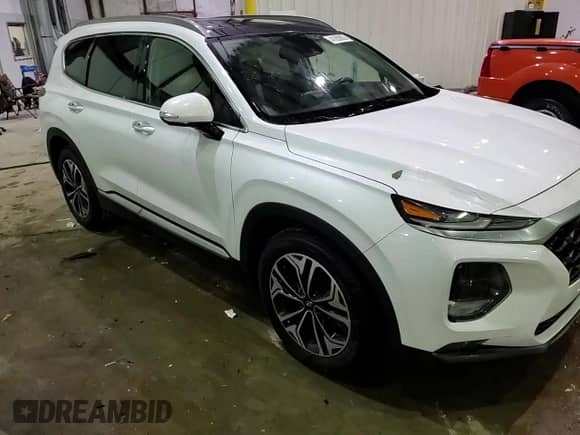 2019 Hyundai Santa Fe Limited z VIN 5NMS53AA4KH073040, wystawiony jako Copart lot #41859855 z przebiegiem 98 904 mil mil oraz Szkoda całkowita • Salvage title. Historia ofert i sprzedaży dostępna na DreamBid. Obrazek 14.