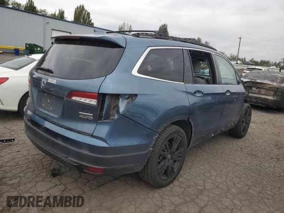 2021 Honda Pilot Special Edition с VIN 5FNYF6H2XMB010701, выставлен на аукционе Copart как лот 80491105 с пробегом 59 534 миль миль и Списание • Salvage title. История ставок и продаж доступна на DreamBid. Изображение 3.