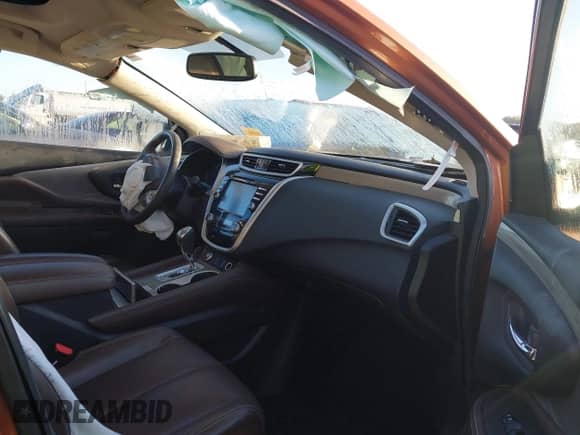 2015 Nissan Murano S with VIN 5N1AZ2MH7FN250803, listed as a IAAI auction lot 43367102 with 153,359 mi miles and . Bid and sale history available at DreamBid. Image 5.