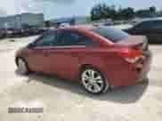 2015 Chevrolet Cruze LT z VIN 1G1PC5SB5F7132407, wystawiony jako Copart lot #58106495 z przebiegiem 111 110 mil mil oraz Czysty tytuł • Clean title. Historia ofert i sprzedaży dostępna na DreamBid. Obrazek 2.