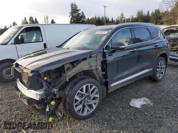 2022 Hyundai Santa Fe Calligraphy с VIN 5NMS5DAL5NH453791, выставлен на аукционе Copart как лот 80782324 с пробегом 37 109 миль миль и Списание • Salvage title. История ставок и продаж доступна на DreamBid. Изображение 1.