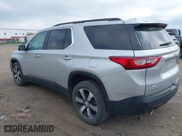 2021 Chevrolet Traverse LT z VIN 1GNEVHKW6MJ154503, wystawiony jako IAAI lot #42675695 z przebiegiem 113 540 mil mil oraz . Historia ofert i sprzedaży dostępna na DreamBid. Obrazek 3.