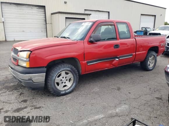 2005 Chevrolet Silverado 1500 Work Truck with VIN 1GCEK19V75Z103150, listed as a Copart auction lot 70221785 with 262,170 mi miles and Salvage title. Bid and sale history available at DreamBid. Image 1.