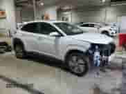 2021 Hyundai Kona Ultimate with VIN KM8K53AG2MU112641, listed as a Copart auction lot 69419175 with 41,435 mi miles and Salvage title. Bid and sale history available at DreamBid. Image 4.