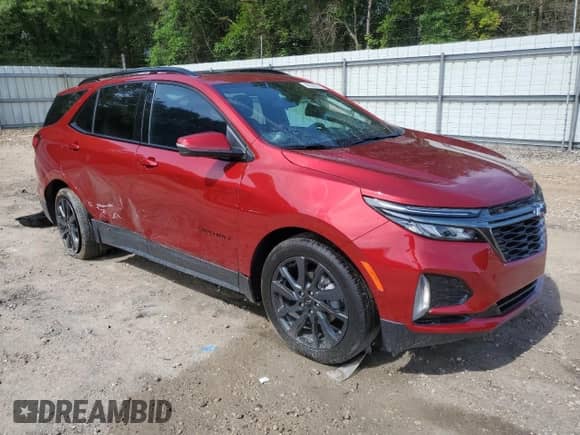 2022 Chevrolet Equinox RS с VIN 3GNAXMEV5NS120119, выставлен на аукционе Copart как лот 61761175 с пробегом Не указан миль и На запчасти • Non repairable. История ставок и продаж доступна на DreamBid. Изображение 4.
