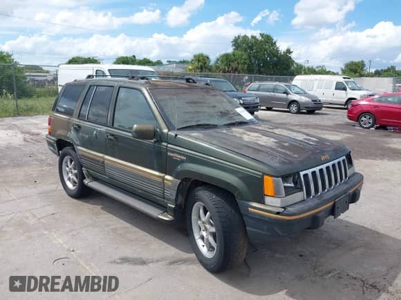 1995 Jeep Grand Cherokee Limited с VIN 1J4GZ78Y8SC633512, выставлен на аукционе IAAI как лот 43146912 с пробегом 194 273 миль миль и . История ставок и продаж доступна на DreamBid. Изображение 1.