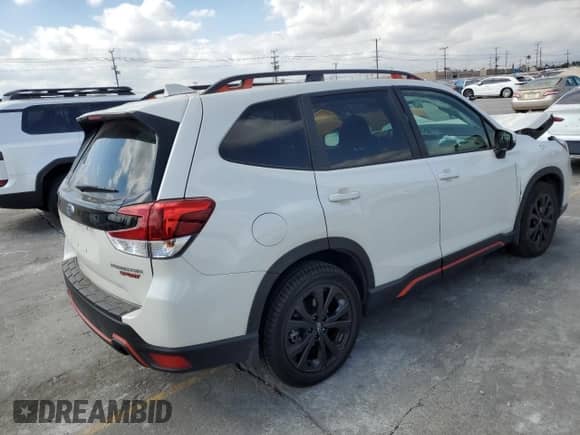 2021 Subaru Forester Special Sports z VIN JF2SKARC1MH572029, wystawiony jako Copart lot #82453335 z przebiegiem 33 193 mil mil oraz Szkoda całkowita • Salvage title. Historia ofert i sprzedaży dostępna na DreamBid. Obrazek 3.