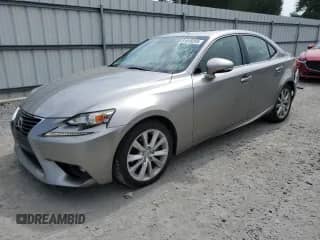2015 Lexus IS 250 with VIN JTHBF1D2XF5047474, listed as a Copart auction lot 81015245 with 121,385 mi miles and Salvage title. Bid and sale history available at DreamBid. Image 1.
