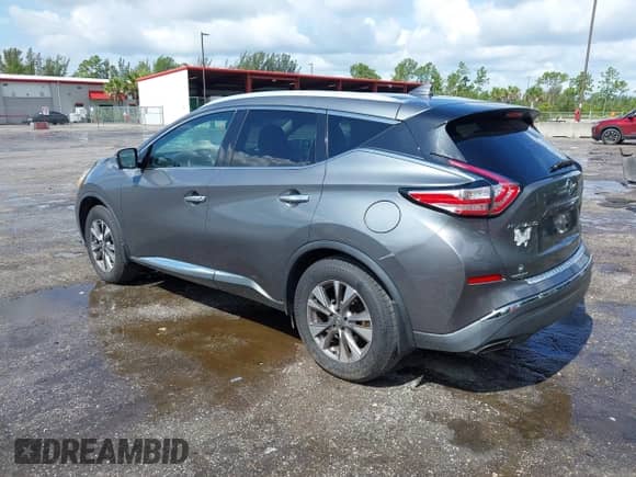 2017 Nissan Murano Platinum with VIN 5N1AZ2MH8HN167805, listed as a IAAI auction lot 42535707 with 54,641 mi miles and . Bid and sale history available at DreamBid. Image 3.