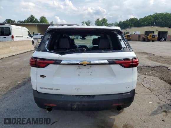 2023 Chevrolet Traverse LT z VIN 1GNEVHKW4PJ341310, wystawiony jako Copart lot #64699135 z przebiegiem 21 721 mil mil oraz Szkoda całkowita • Salvage title. Historia ofert i sprzedaży dostępna na DreamBid. Obrazek 6.