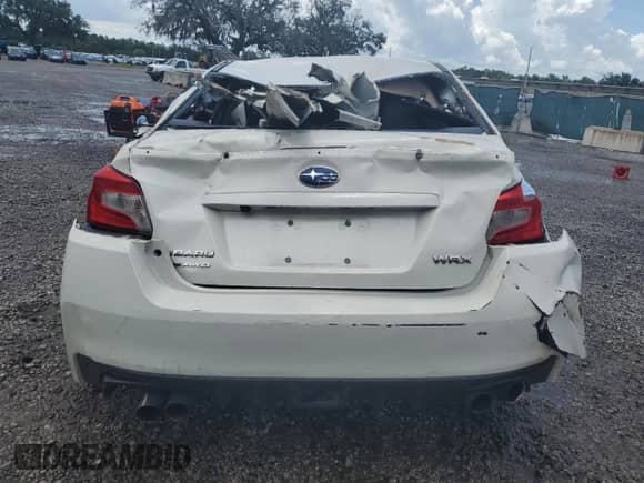 2021 Subaru WRX with VIN JF1VA1A69M9807524, listed as a Copart auction lot 63729925 with Not provided miles and Non repairable. Bid and sale history available at DreamBid. Image 6.