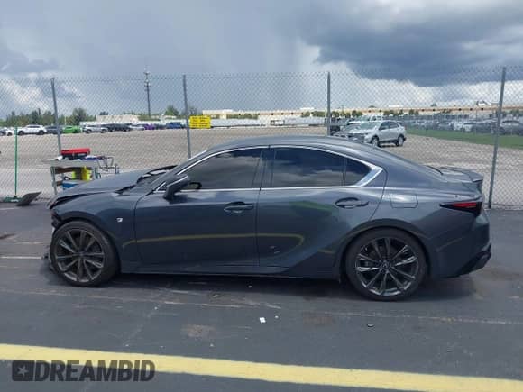 2022 Lexus IS 350 F Sport with VIN JTHGZ1B25N5055075, listed as a IAAI auction lot 42719147 with 41,381 mi miles and . Bid and sale history available at DreamBid. Image 15.