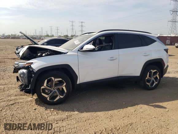 2024 Hyundai Tucson SEL z VIN 5NMJFCDE5RH401454, wystawiony jako Copart lot #81619005 z przebiegiem 9 587 mil mil oraz Szkoda całkowita • Salvage title. Historia ofert i sprzedaży dostępna na DreamBid. Obrazek 1.