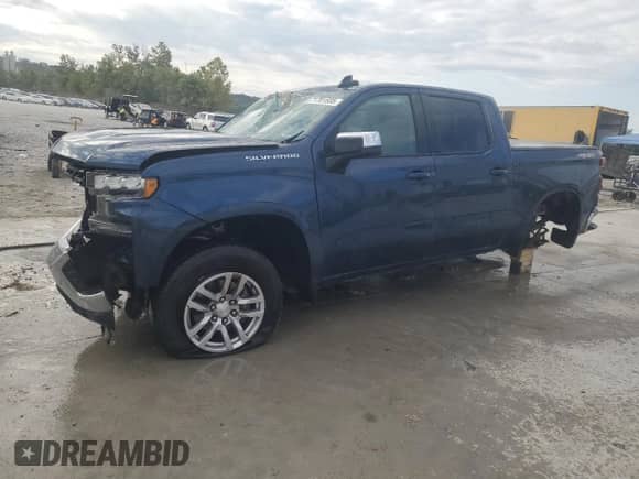 2019 Chevrolet Silverado 1500 LT z VIN 1GCUYDED5KZ187201, wystawiony jako Copart lot #71701555 z przebiegiem 162 552 mil mil oraz Szkoda całkowita • Salvage title. Historia ofert i sprzedaży dostępna na DreamBid. Obrazek 1.