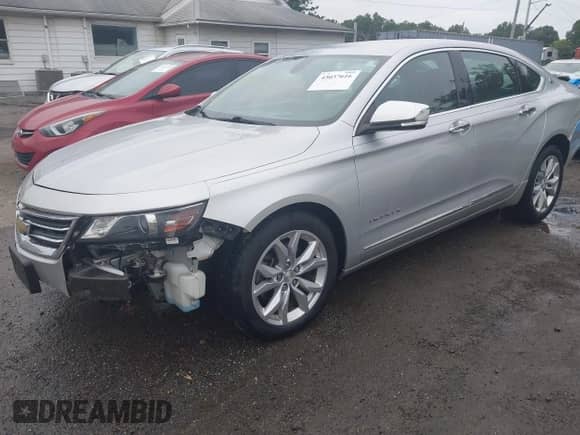 2018 Chevrolet Impala LT with VIN 2G1105S34J9108310, listed as a IAAI auction lot 43037616 with 113,873 mi miles and . Bid and sale history available at DreamBid. Image 2.
