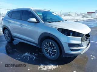 2021 Hyundai Tucson SEL with VIN KM8J3CAL0MU377122, listed as a IAAI auction lot 41808833 with 68,274 mi miles and . Bid and sale history available at DreamBid. Image 1.